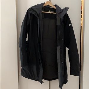 OROS insulated jacket- Orion parka black